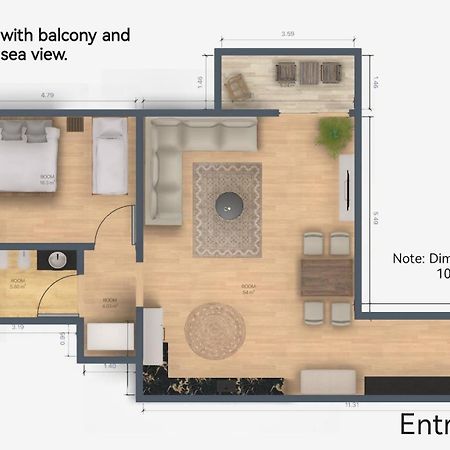 Lungomare Luxury Sea View Apartaments Влёра Экстерьер фото